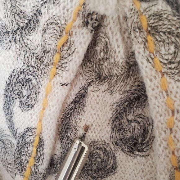 Anthropologie Sleeping On Snow Quills Sweater Dress Size S Small MSRP $168 - Picture 7 of 16